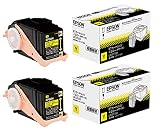 EPSON LPC3T33Y ETカートリッジ 純正 イエロー 2本セット
