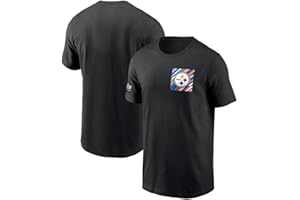 NFL メンズ レディース 半袖Tシャツ 夏 プリント トップス ピッツバーグ・スティーラーズ ラグビー チーム トレーニング ジャージ ラウンドネック カジュアル トップス スポーツウェア トップス