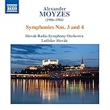 モイゼス:交響曲 第3番&第4番
