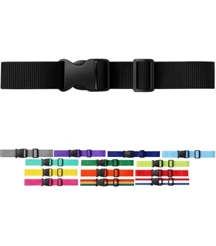 Amazon.co.jp: 羽田空港フランクミュラースーツケースベルト白