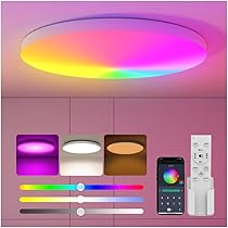 Amazon.co.jp : Antree LEDシーリングライト RGB 6畳 3600lm 調光調色