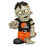NFL Cleveland Browns Resin Zombie Figurine, Orange