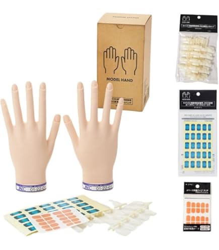 Amazon | STモデルハンド ネイルチップ(JNEC第1期認定モデルハンド