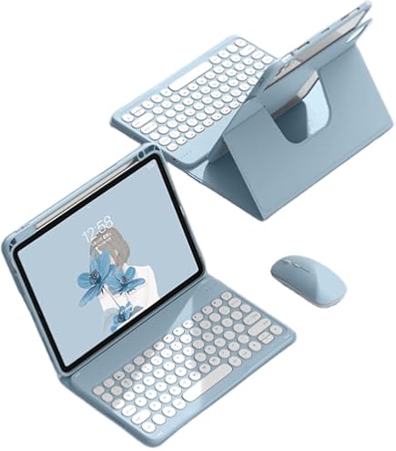 Amazon.co.jp: マウス付き iPad 10.2 キーボードケース 縦置き iPad 第