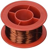 uxcell エナメル線　銅線　半田ダイレクト　コッパートーン　50mロング　0.25mm外径　1個入