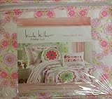 Butterflies and Flowers Twin Sheet Set By Nicole Miller Home Kids [並行輸入品]