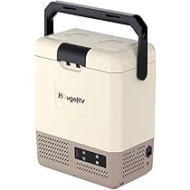 BougeRV ポータブル冷蔵庫 小型 9L 急速冷凍＆173Whバッテリー付属 急速冷凍＆173Whバッテリー付属】BougeRV ポータブル冷蔵庫 小型