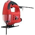 E-Value ジグソー 400W T型・U型シャンク(穴なし)ブレード対応 EJ-400SC レッド