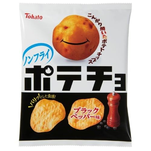 東ハト ポテチョ ブラックペッパー味