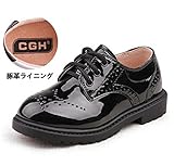 (テント) DianDouフォーマルシューズ 男の子 子供 キッズ フォーマル靴 結婚式 発表会 七五三 入学式 卒業式 卒園式 受験 入学 入園　(ブラックA,16.3CM)