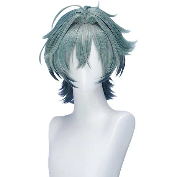 Amazon.co.jp: [マルユリヤ] M 原神 ローエン コスプレ ウイッグ