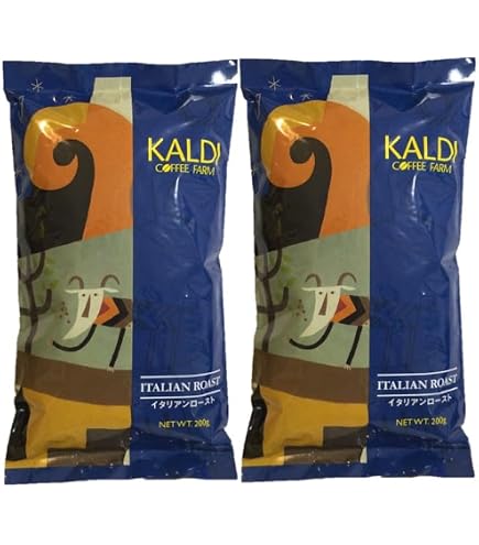 KALDI カルディ コーヒー珈琲　イタリアンロースト　200g×8袋　中挽き Amazon | カル ディ アイスブレンド コーヒー挽豆 1袋 200g (中挽8番