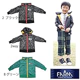 【SiShuNon/FARM】モッズナイロンジャケット 150 2 ブラック