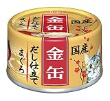 健康缶 金缶 だし仕立て まぐろ 70g×24個入り