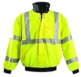 Occunomix LUX-TJBJ-Y6X Occulux Premium Four-Way Original Bomber Jacket, 6X-Large, Yellow by Occunomi