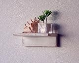 リサイクルウッド　ウォールシェルフＭ　ホワイト