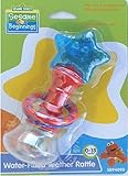 Water-filled Teether Rattle - BPA Free (Colors Vary) by Sesame Street