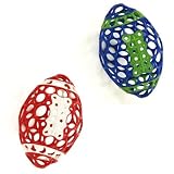svitlife Oball Football Oball Football Oball Football RattleグラブToy AssortmentベビーレッドホワイトKid幼児