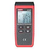 UNI-T デジタル温度計 熱電対センサー 2チャンネル LCDデジタル 温度計タイプ K/Jタイプ熱電対センサー -50〜1300℃ データ保持機能 UT320A UT320D