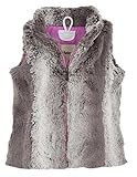 Hatley ハットレイ キッズ女の子 ファッショナブル・快適、ガールズ フェイク ファー ベスト 90cm 、2Y(89cm) マルチカラー 表地 アクリル100%、裏地 ポリエステル100% SV