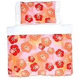 内藤デザイン研究所(Naitou Design) ぼうみたいなねこ専用小物 布団一式(赤) 猫