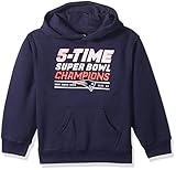 NFL新しいEngland Patriots Boys – Dynastyパーカー、ネイビー、L ( 7 )