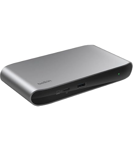 Belkin Thunderbolt 4 Dock Pro, Single 8K @ 30hz, Dual 4K Display