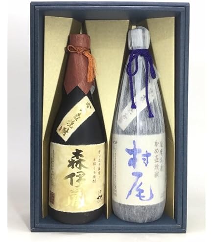 Amazon.co.jp: 森伊蔵 720ml JAL、村尾 750ml ANA 飲み比べ : 食品