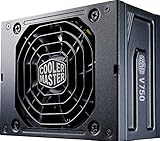 Cooler Master V750 SFX ゴールド - 750W 80プラス ゴールド フルモジュラー電源ユニット SFF/Mini-ITX PSU 静音 92mm FDBファン セミファンレスモード SFX-to-ATXブラケット
