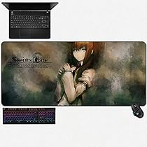 シュタインズ・ゲート×物語シリーズ デスクマット シュタインズ・ゲート 物語シリーズ デスクマット 当選品