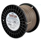 Surflon Size 7-135 - 68-Pound Break 1000-Feet Crimping Picture Wire Nylon Coated Stainless Steel, Br