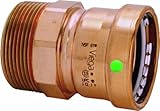 Viega ProPressゼロLead銅xl-cアダプタwithメス4-inch P X Female Npt 1 Pack 20839 1