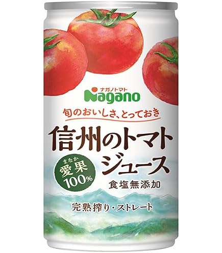 ナガノトマト信州生まれのおいしいトマト トマトジュース190g×30缶2箱Z-C Amazon.co.jp: ナガノトマト 信州のトマトジュース 食塩無添加 190g 缶