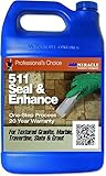 Miracle Sealants - 511 Seal and Enhance Penetrating Sealer and Color Enhancer 128oz - Gallon [並行輸入品]
