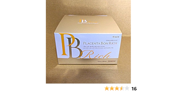Amazon プラセンタボンリッチ Kracie プラセンタエキス純末配合ドリンク 医療機関専売品 クラシエ プラセンタ