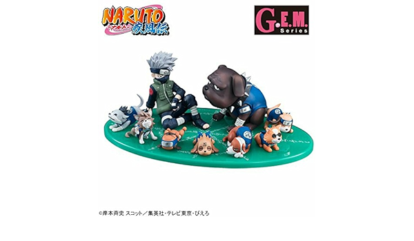 在庫限りセール G E M シリーズ 外伝 Naruto ナルト 疾風伝 はたけカカシと忍犬セット 暗部 おしゃれ人気 Greenzonwheelz Com