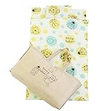 お昼寝布団セット ディズニー 6点セット S-GU090/091 (クリーム（プーさん）)