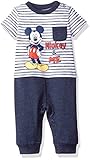 Disney Baby Boys ' Mickeyマウスロンパース カラー: ブルー