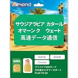 【アラビア地域 SIM】サウジアラビア カタール オマーン クウェート simcard 高速データ 5G 4G対応 24時間日本語カスタマサポート Saudi Arabia, Qatar, Oman, Kuwaitプリペイド SIM カード sim (20日間)
