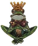 ガーデン オブジェ・置物 （クラウンカエル・SIT） SNQ-0020