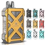 Aspire GOTEK X2 電子タバコ ベイプ 使い捨て 持ち運び シーシャ POD スターターキット 本体 (レッド)