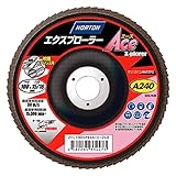 NORTON XPエースフラップディスク A240 2FL100XPRDACE240 (10枚入り)