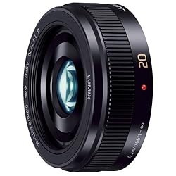 Panasonic マイクロフォーサーズ用 交換レンズ  LUMIX G 20mm/F1.7 II ASPH パンケーキレンズ ブラック H-H020A-K