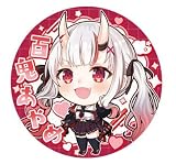 ホロライブプロダクション 缶バッジスナック vol.1 11.百鬼あやめ