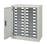 B4PT-210UN 誘導扉・鍵付整理ケース B4深型 2列 10段