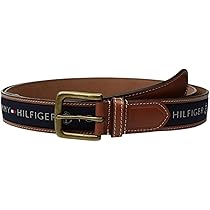 ☆ ☆ 11TL02X032 ベルト ネイビー TOMMY HILFIGER トミーヒルフィガー ベルト メンズ 本革