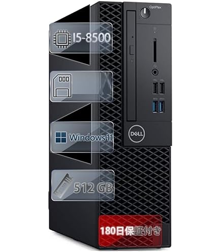 Amazon.co.jp: 【整備済み品】 Dell デル OptiPlex 3060 Tower/タワー 