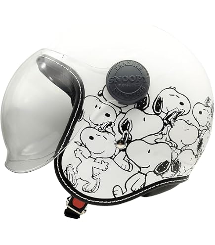 Amazon | アークス(AXS) SNOOPY HELMET(シールド付のレディース