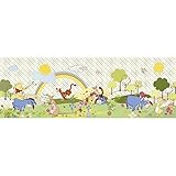 壁紙 輸入壁紙 紙 ドイツ製 ディズニー プーさん Winnie Beautiful Day 4-410 セルノリ＆施工道具付き Z3K