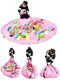 [イーチウェル]EachWell Large 60 Inch Toy Storage Bag Play Mat Toys Organizer Pink LYSB00UYX0P7Q-TOYS [並行輸入